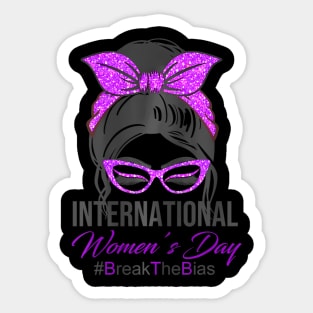 International Womens Day 2024 Break The Bias March 8 2024 Sticker